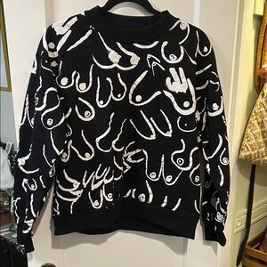 Gravel & Gold Boob Sweatshirt